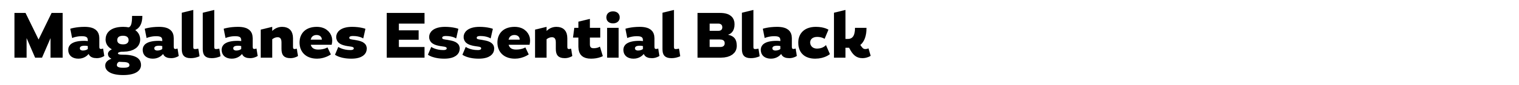 Magallanes Essential Black